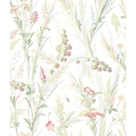 Manhattan Comfort Gloucester Hillaire Green Meadow 33 ft L X 205 in W Wallpaper BR4072-70029